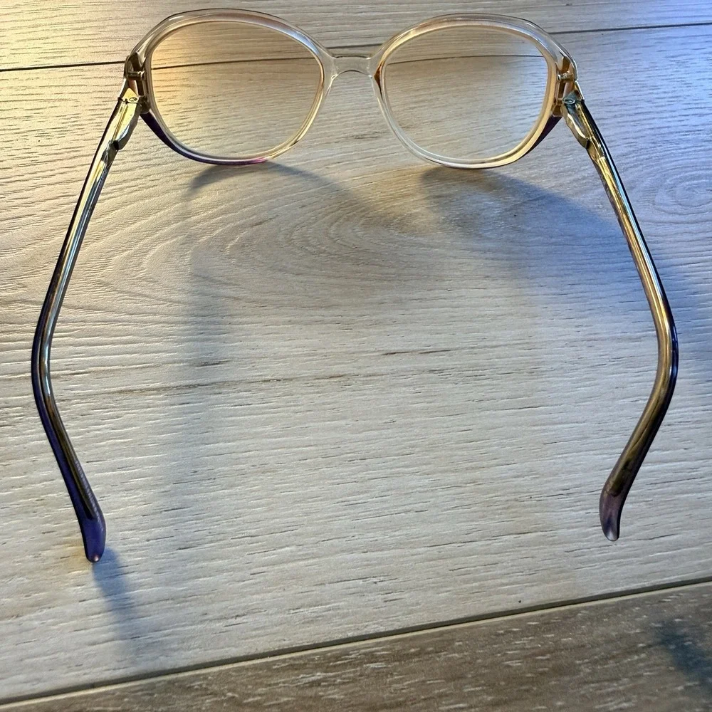 Vintage‎ Ladies Joan Rivers Debut Marine Glasses Retro Style Gold Tone Frame